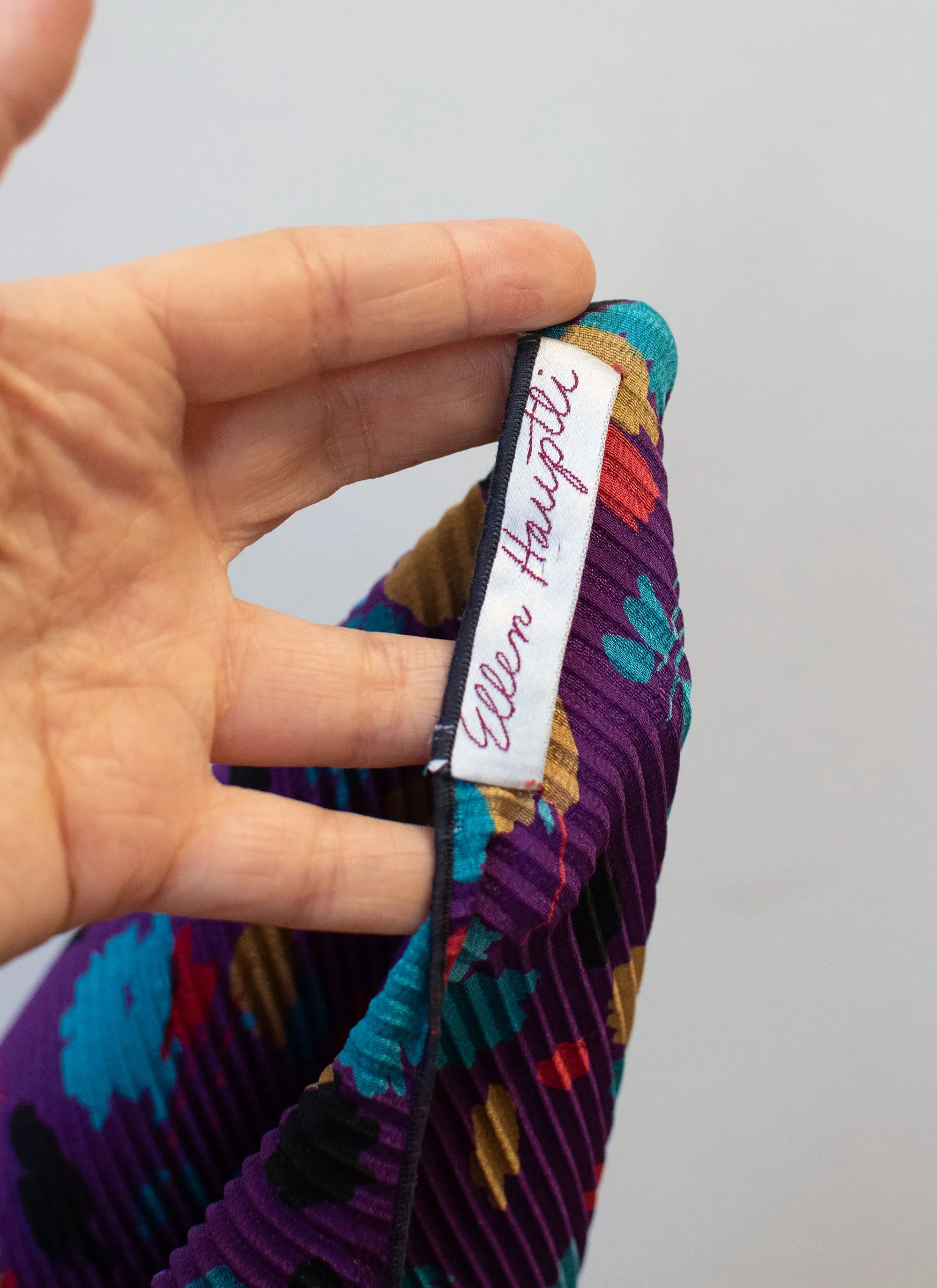 1980s Plisse Dress | Ellen Hauptli