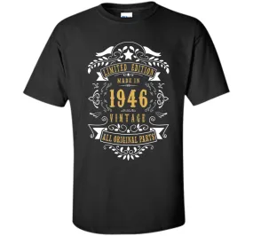 71 years old Made Birth in 1946 71st birthday Gift T-Shirt