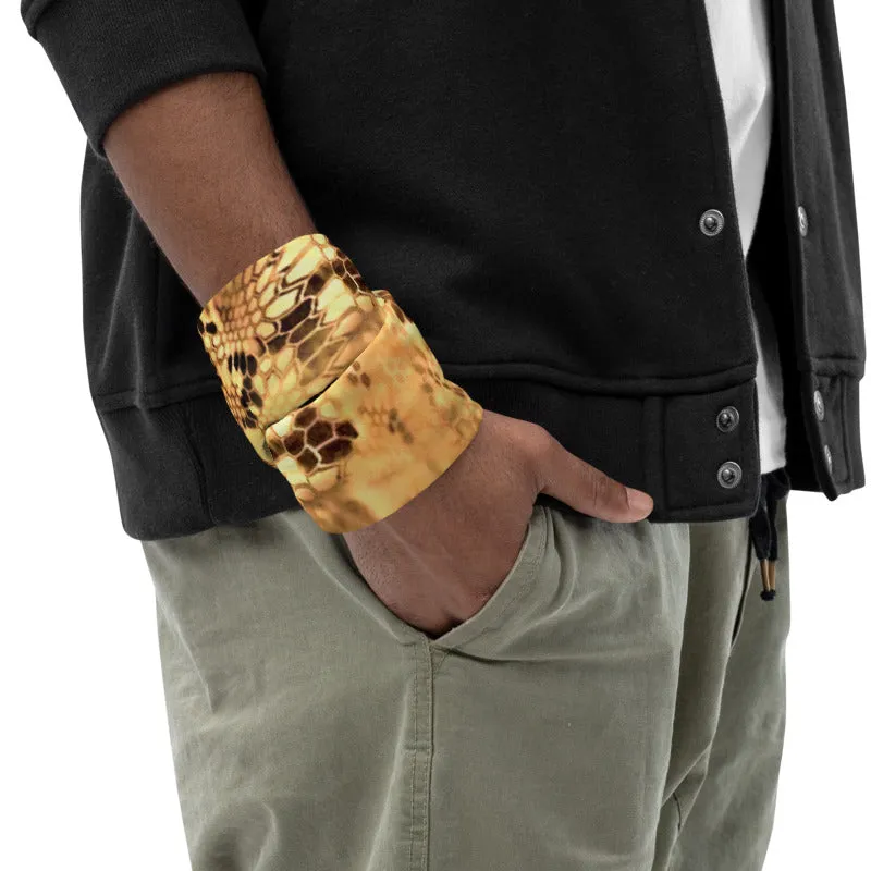 Abstract Snake Skin Camo Neck Gaiter