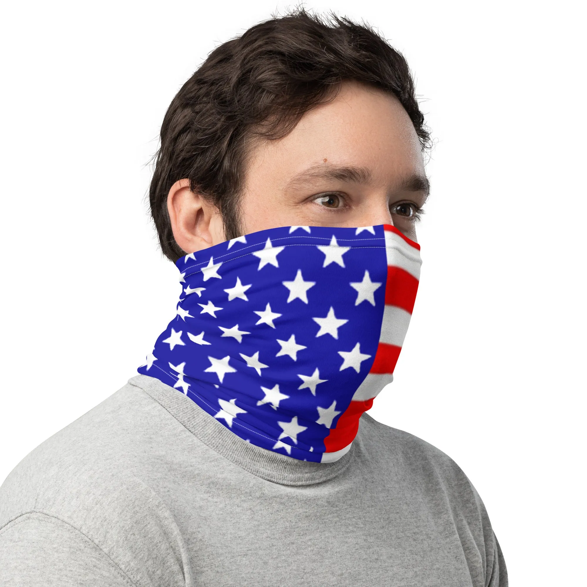 American Flag Neck Gaiter
