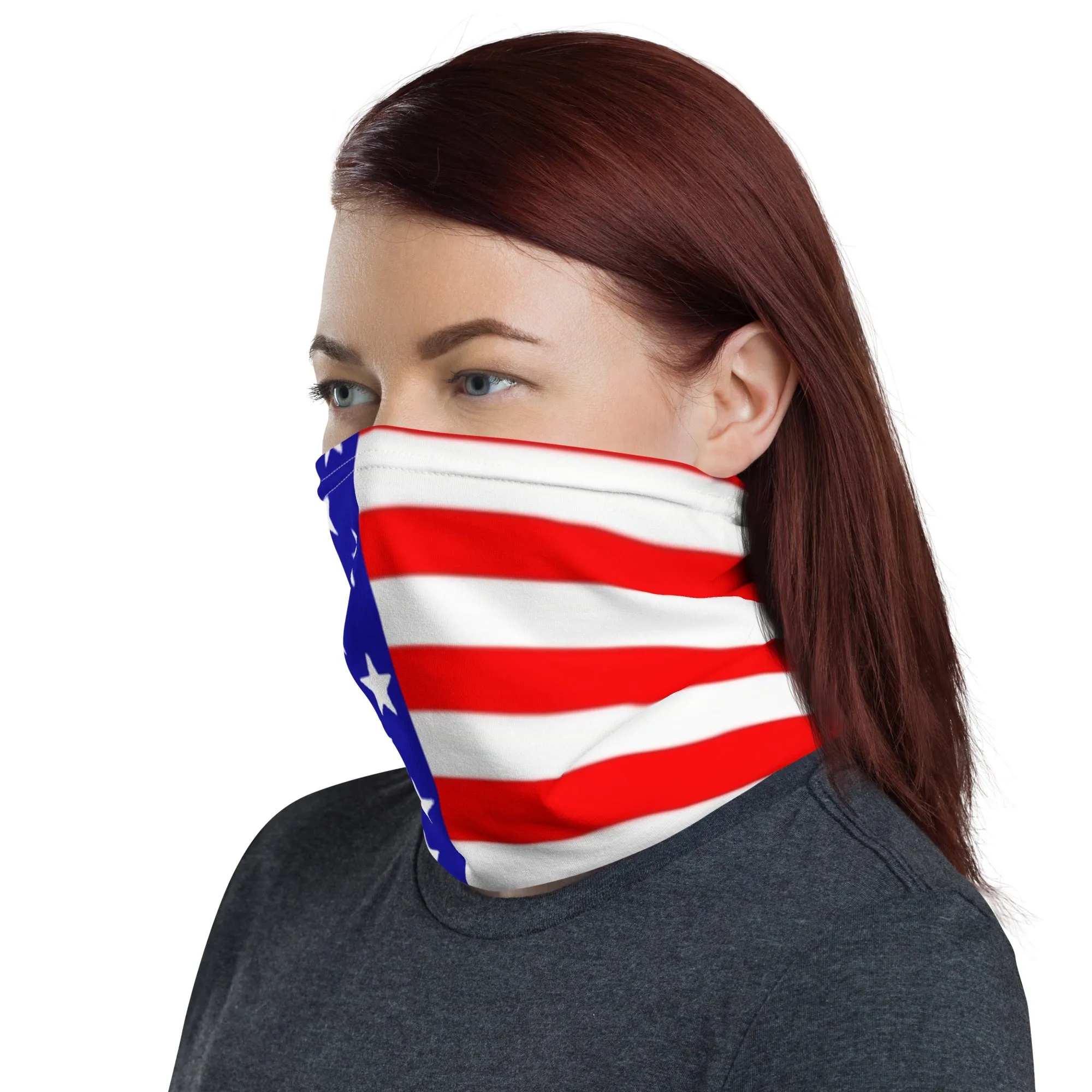 American Flag Neck Gaiter