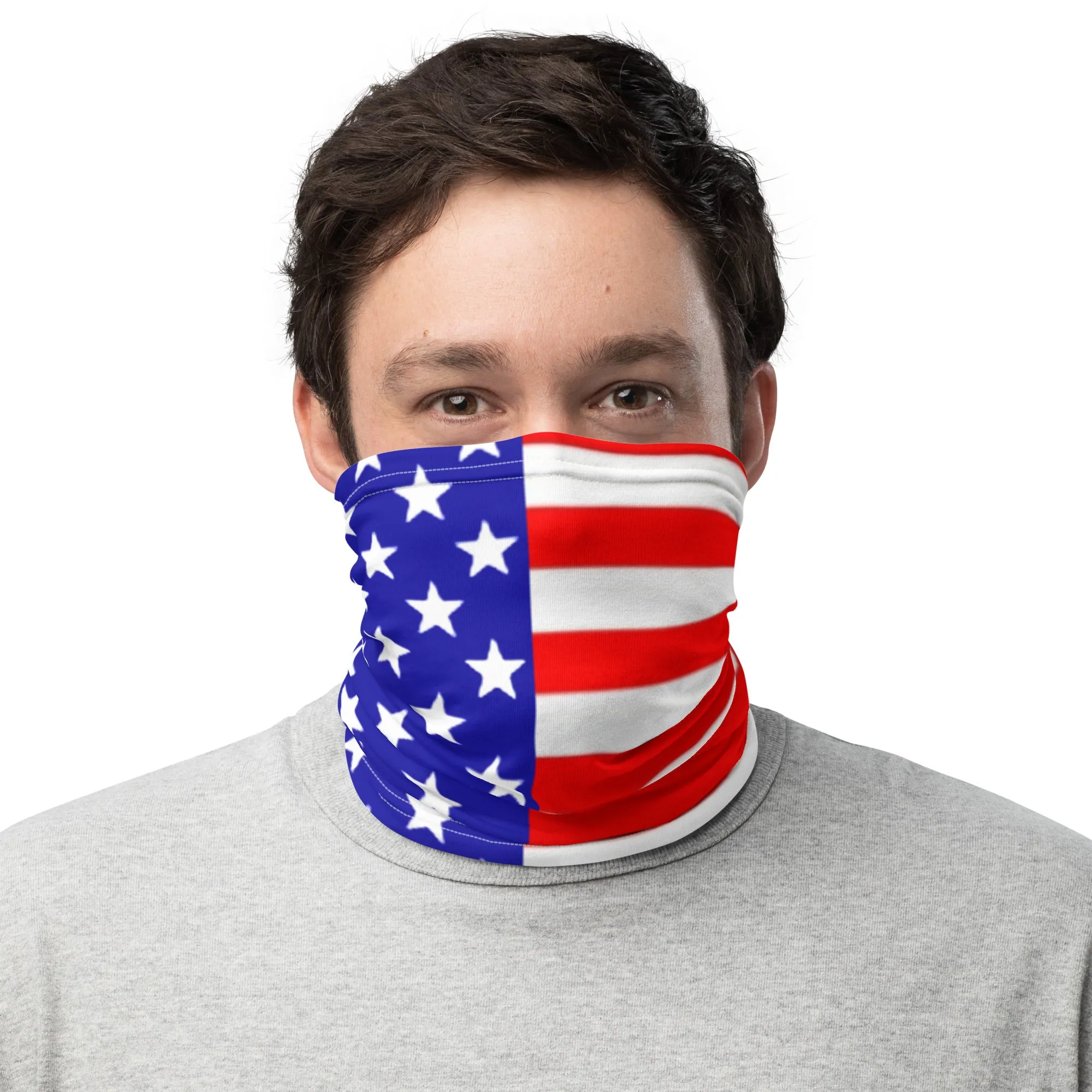 American Flag Neck Gaiter