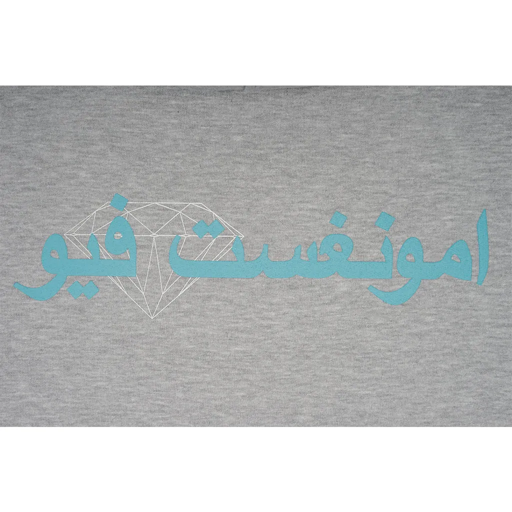 amongst few x Diamond Supply Co. - Diamond Park Hoodie (Grey)