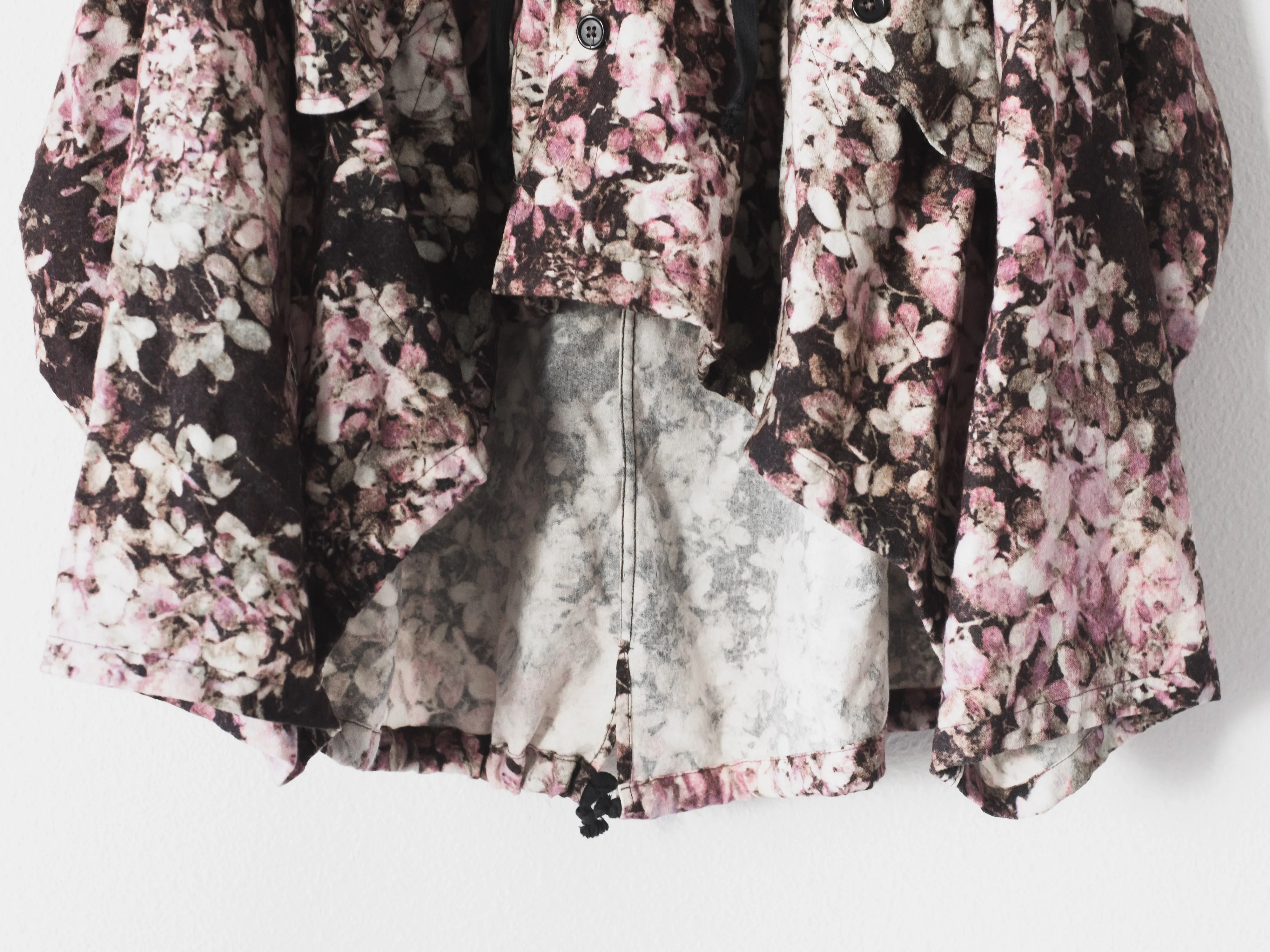 Ann Demeulemeester AW08 Floral Hydrangea Parka