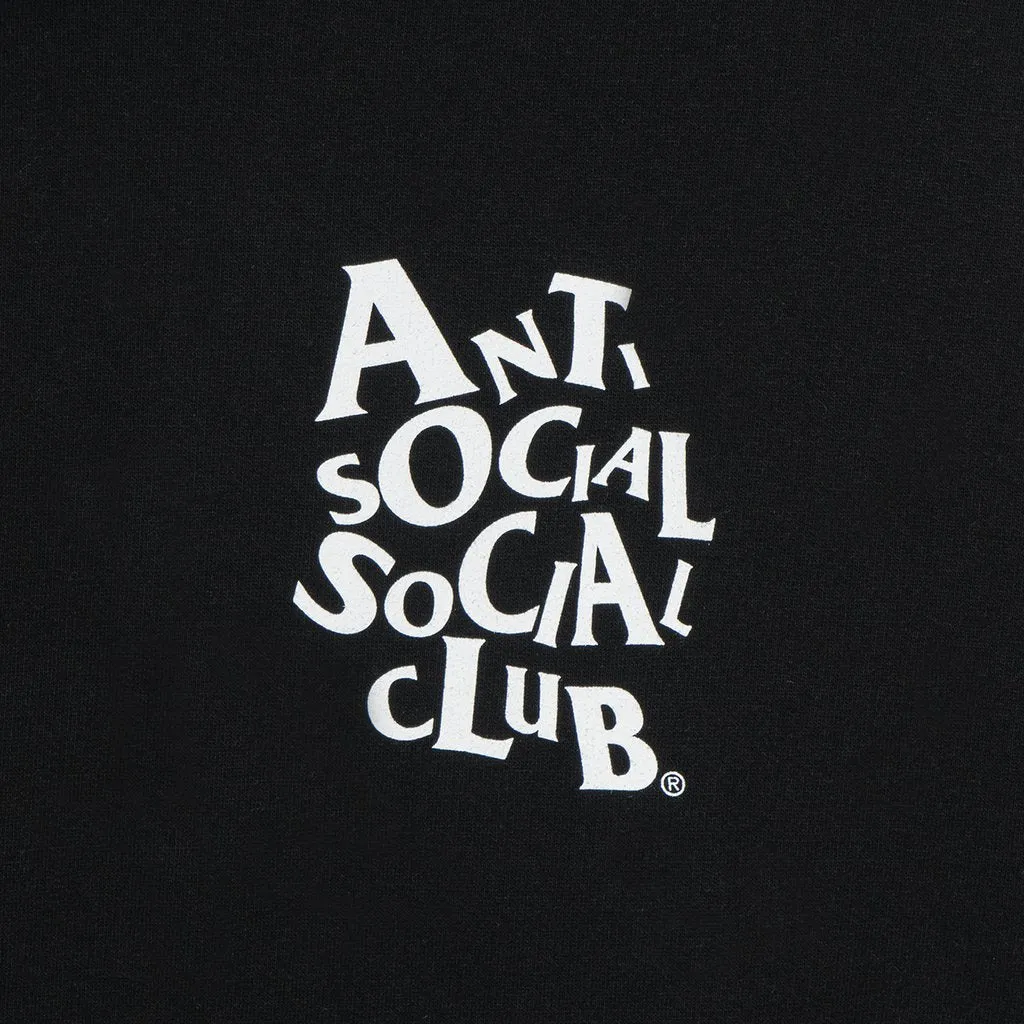 Anti Social Social Club "Complicated" Hoodie Black