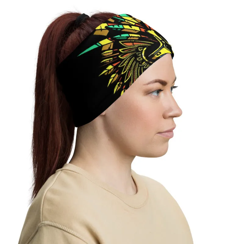 Aztec Warrior Neck Gaiter & Headband