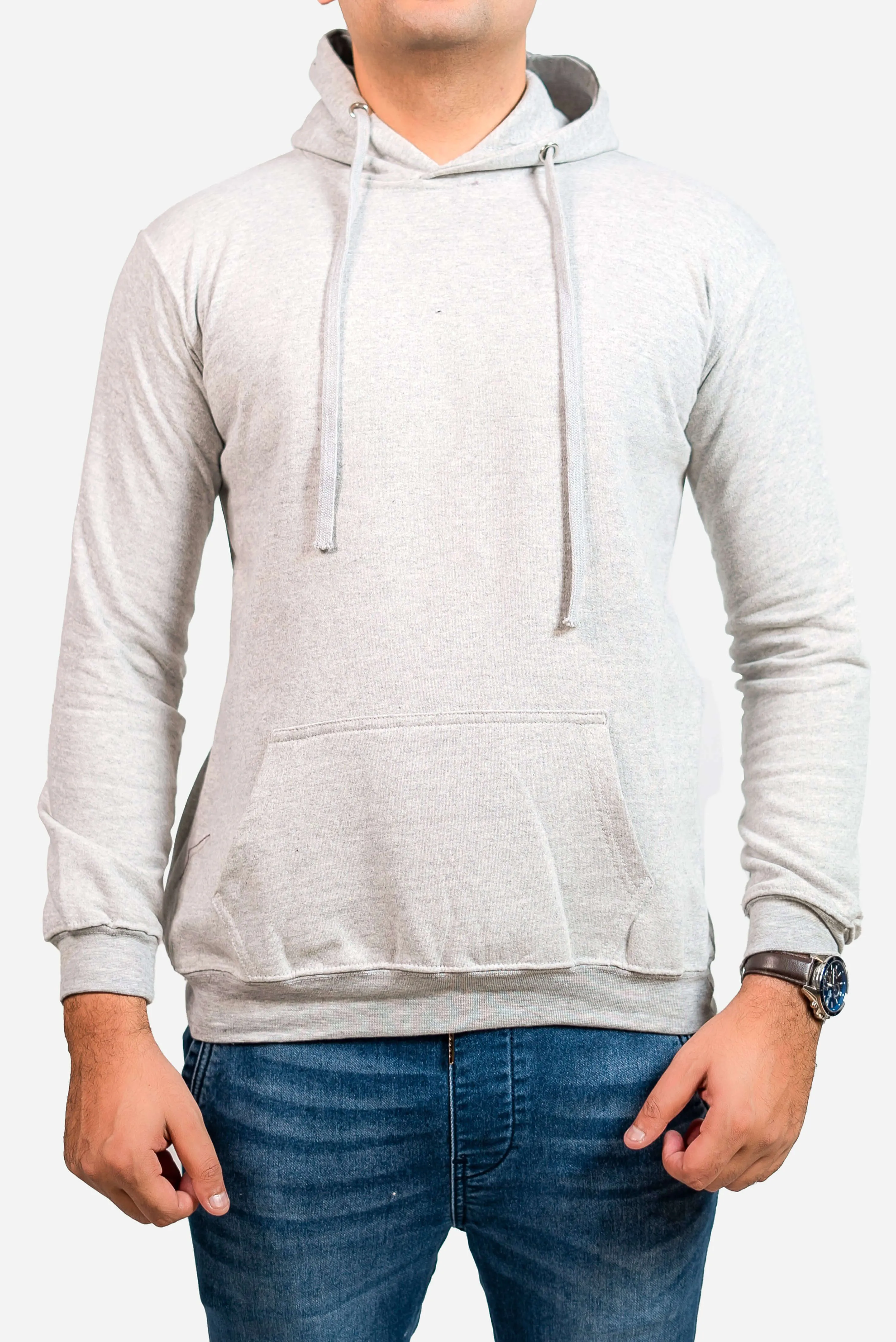 Basic Grey Hoodie // Men