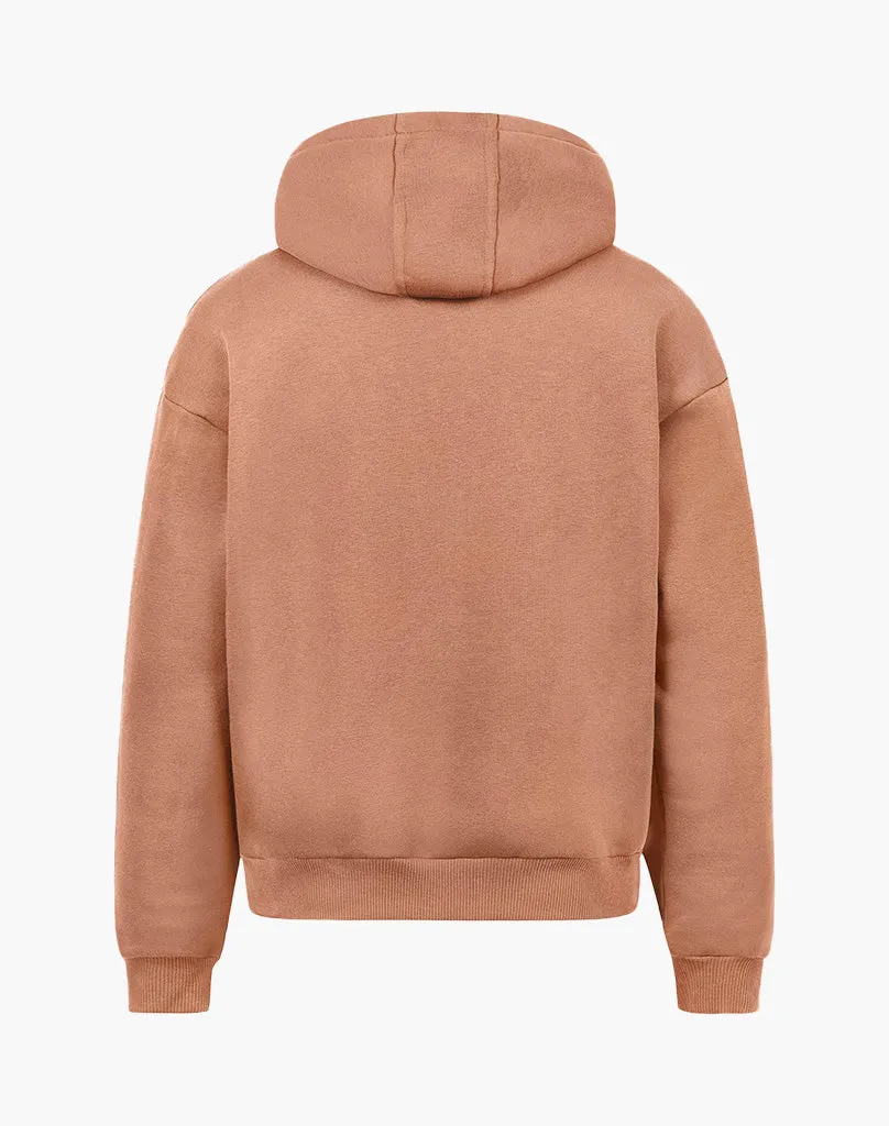 BASIC HOODIE (CARAMEL)