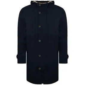 Ben Sherman Modern Mens Navy Parka Jacket