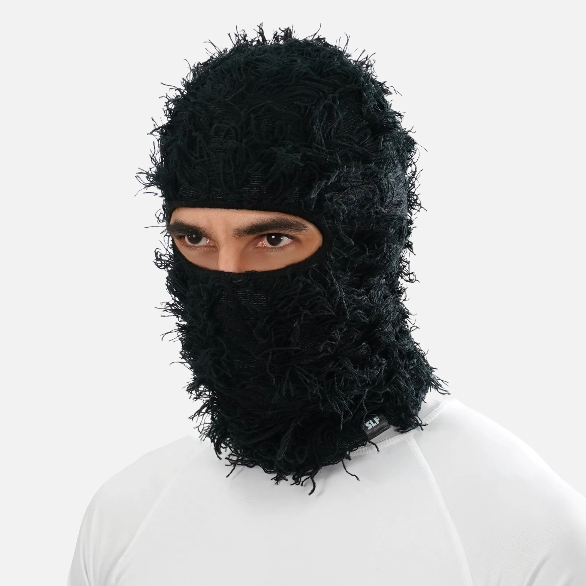 Black Goat's Wool Shiesty Mask