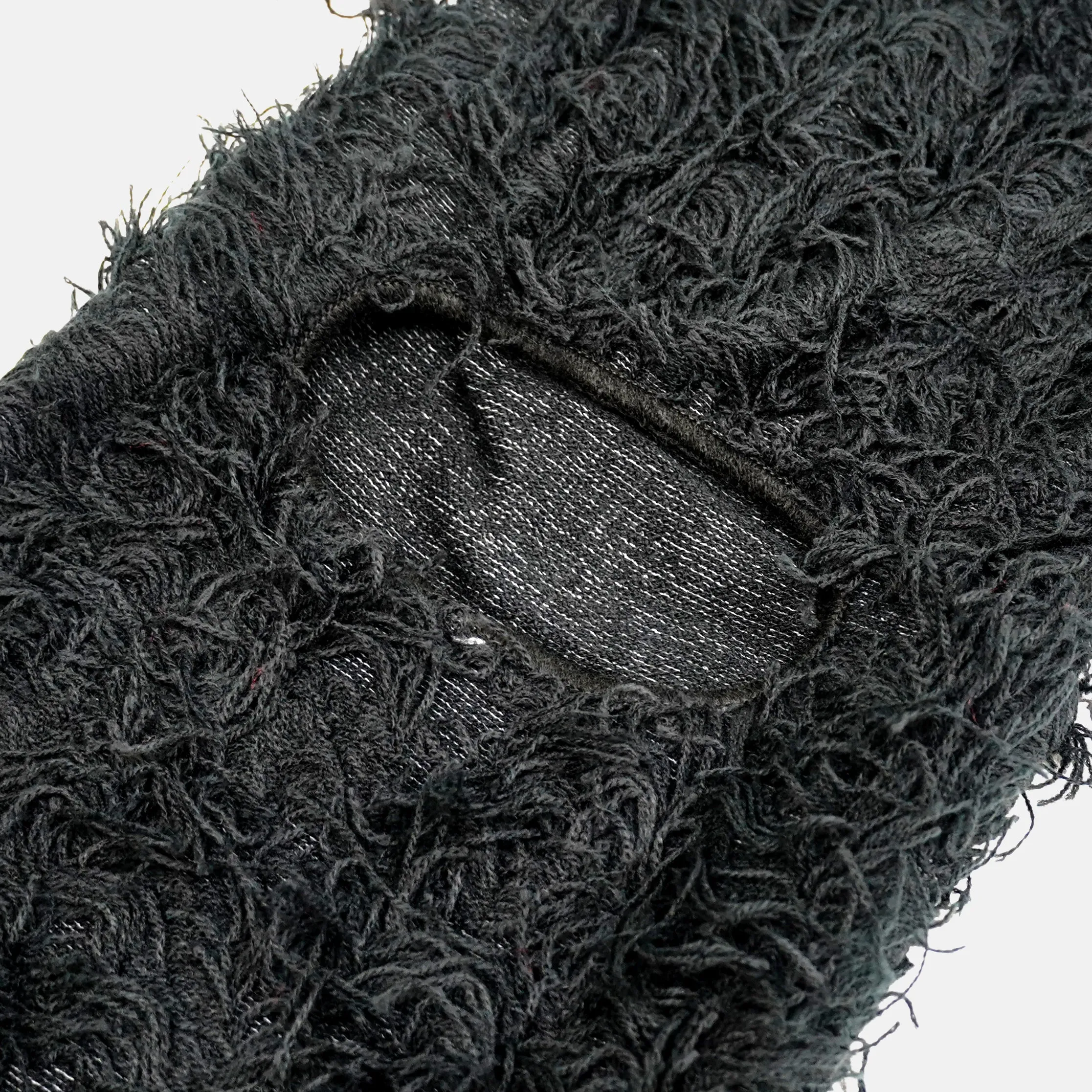Black Goat's Wool Shiesty Mask