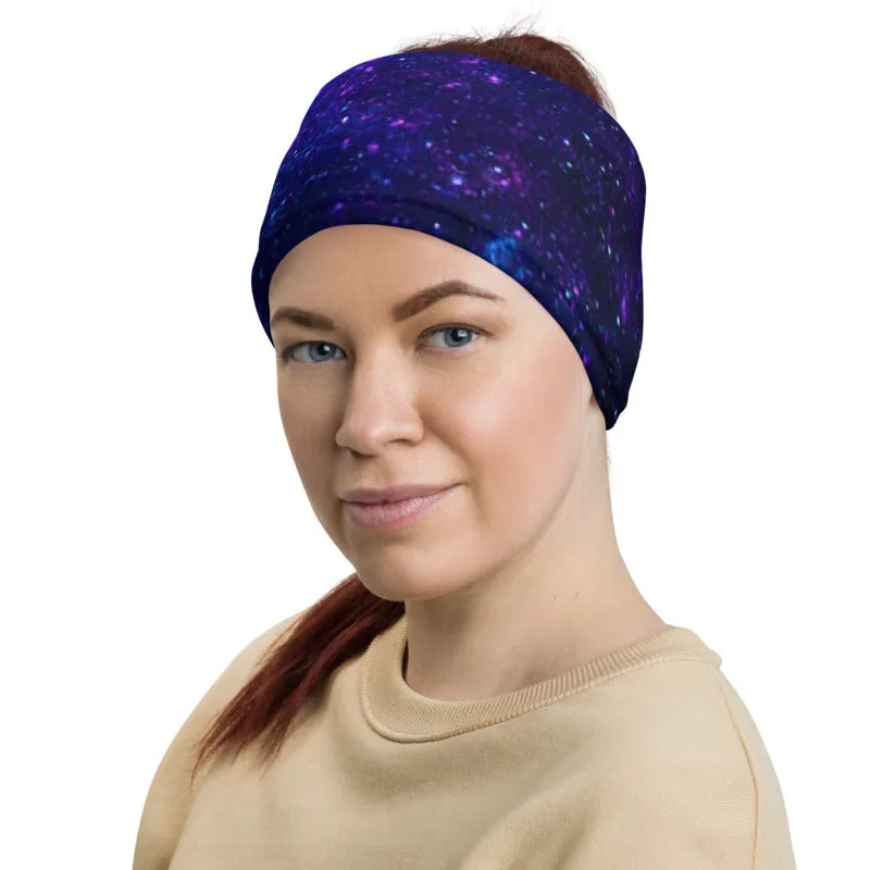Blue Nebula Neck Gaiter