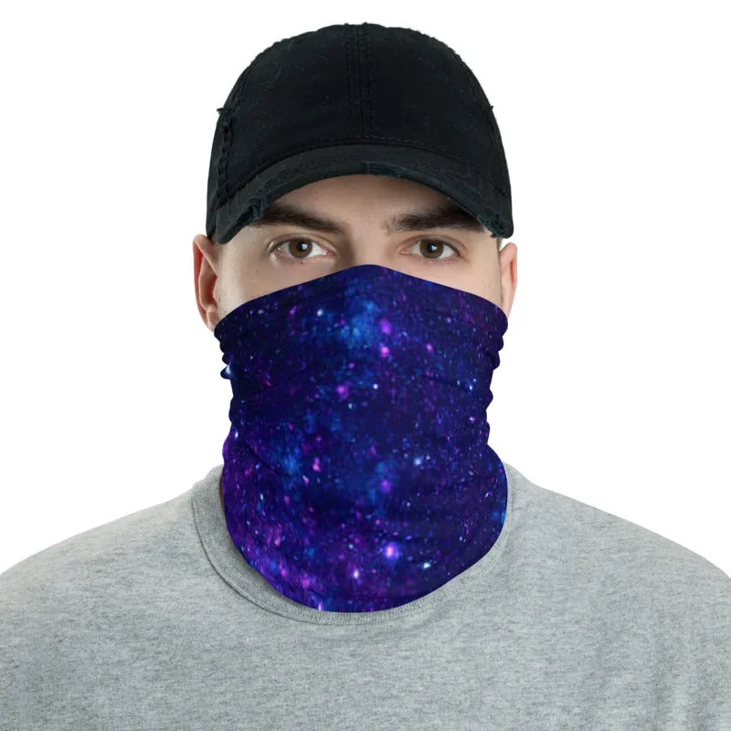 Blue Nebula Neck Gaiter