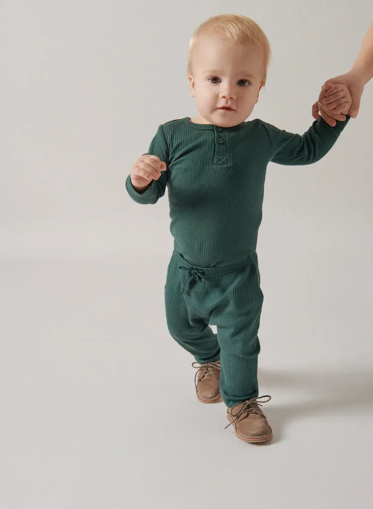 Body LS, Bodysuit - Pine