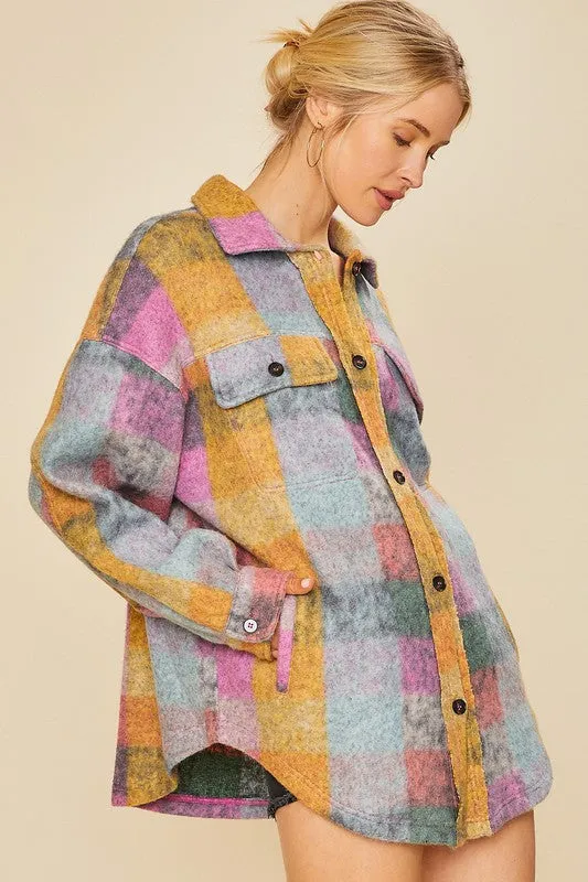 Brushed Oversized Shacket