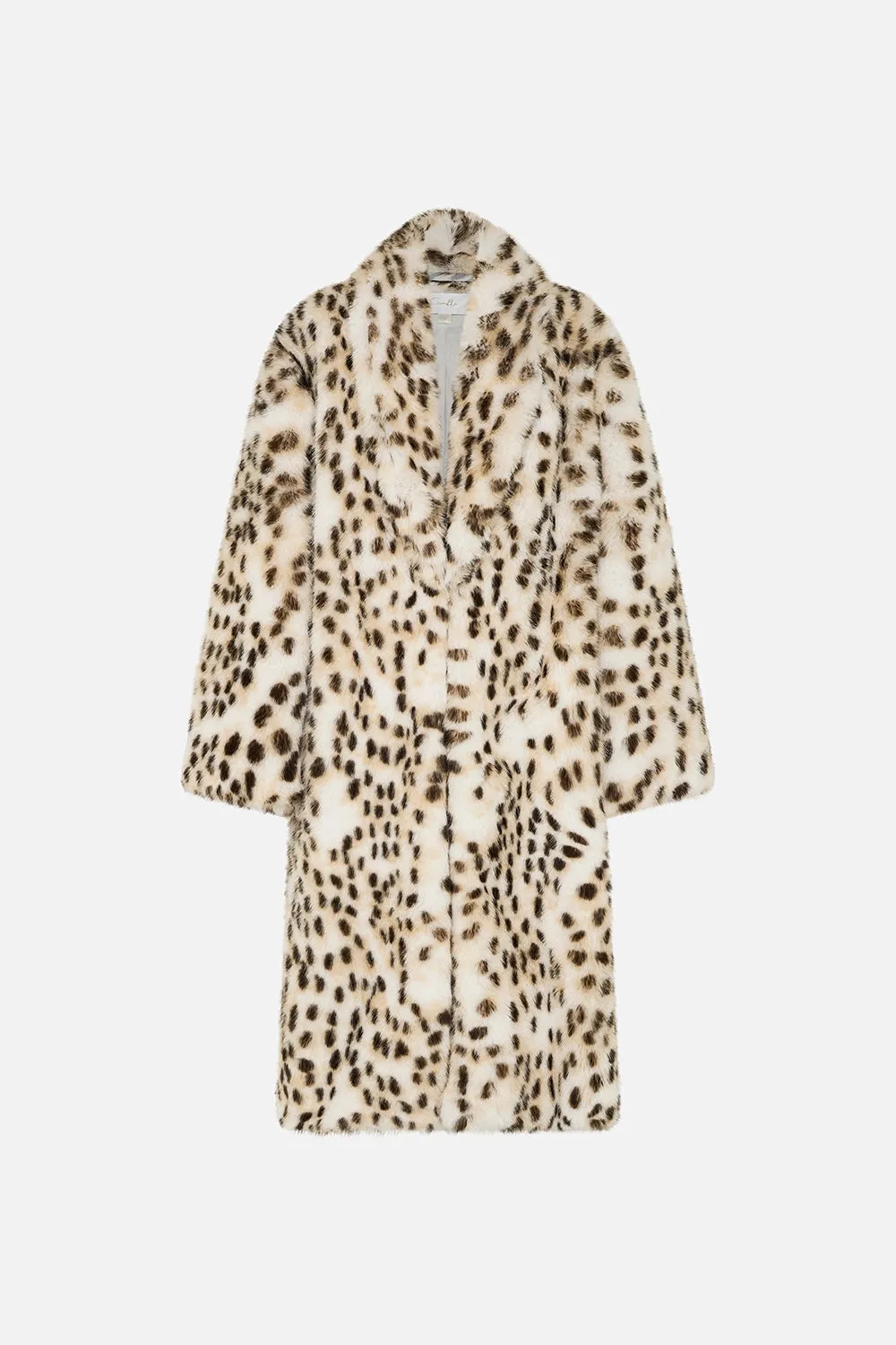 CAMILLA | MARBLE HEAVEN LONG TEDDY COAT