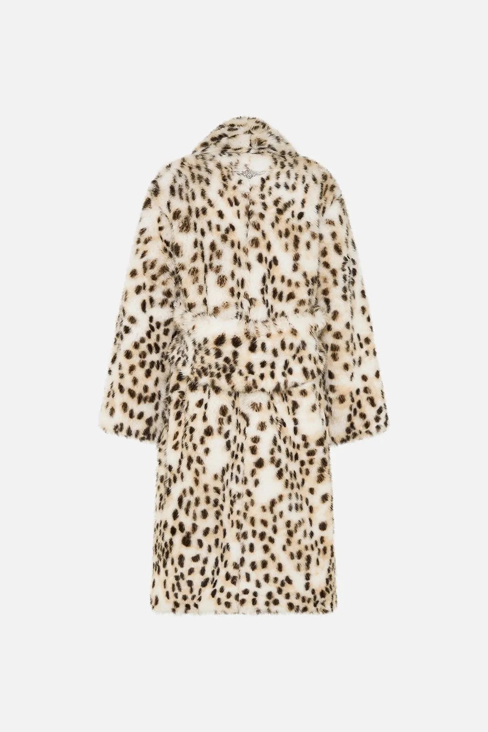 CAMILLA | MARBLE HEAVEN LONG TEDDY COAT