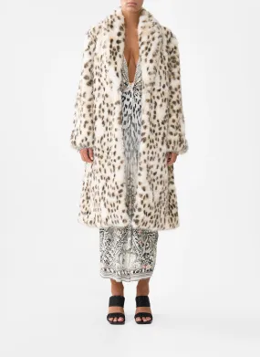 CAMILLA | MARBLE HEAVEN LONG TEDDY COAT