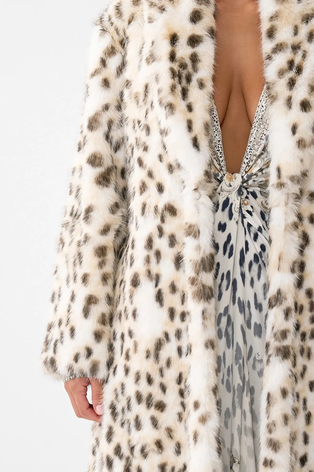 CAMILLA | MARBLE HEAVEN LONG TEDDY COAT