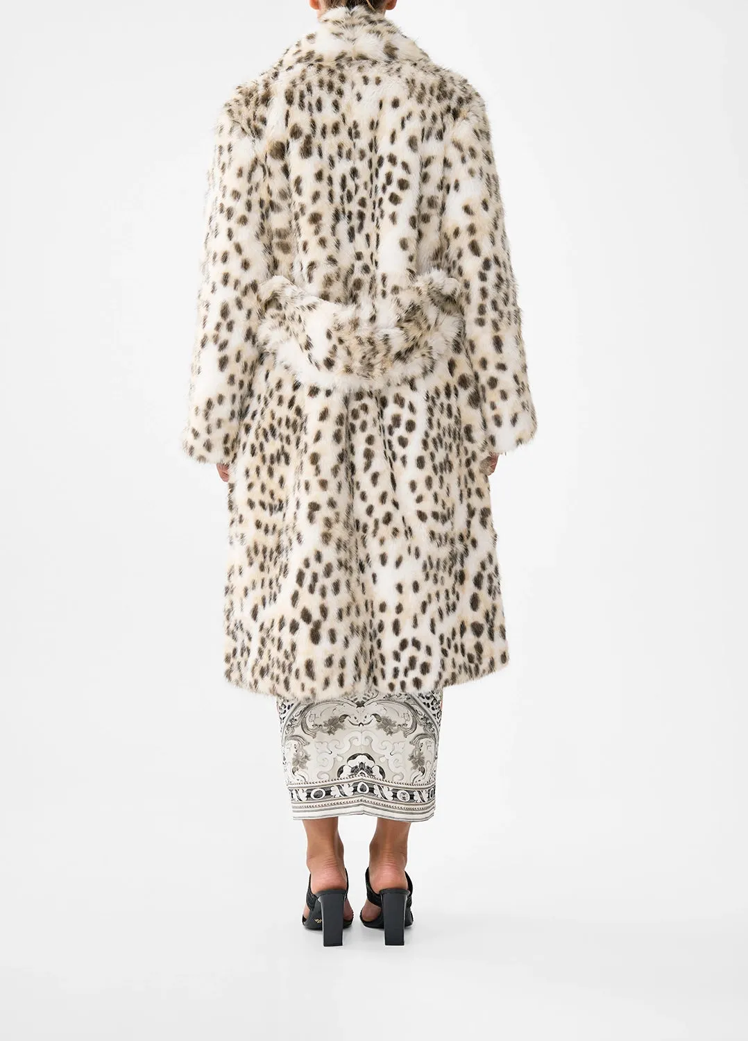 CAMILLA | MARBLE HEAVEN LONG TEDDY COAT
