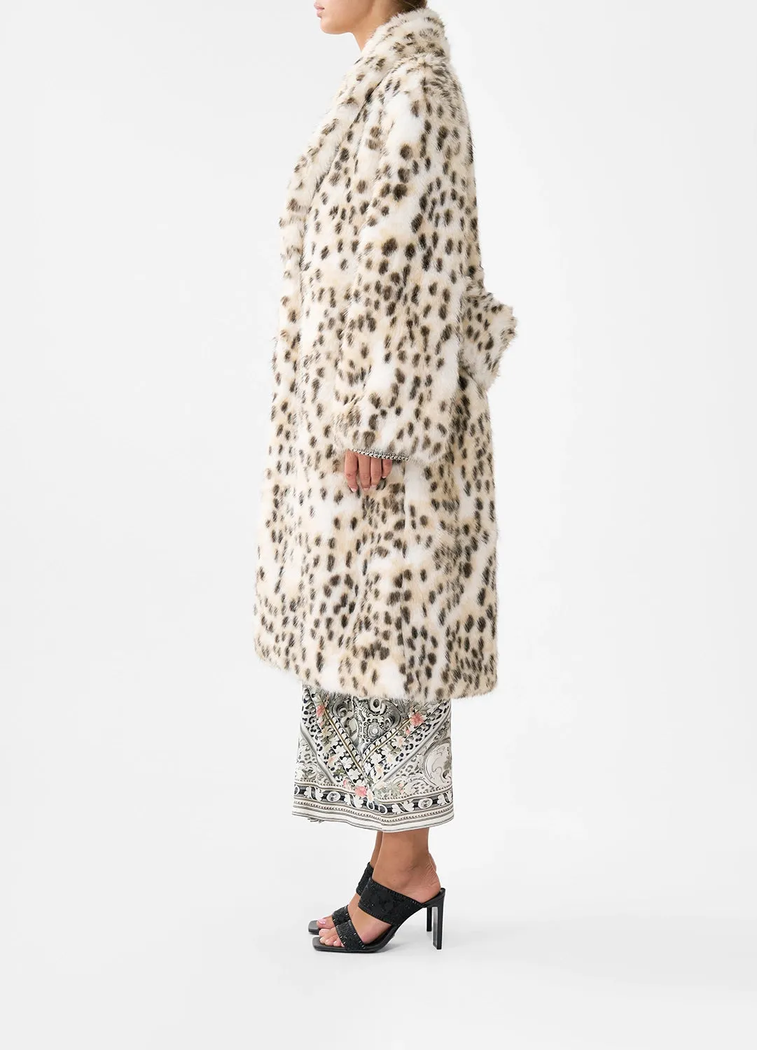 CAMILLA | MARBLE HEAVEN LONG TEDDY COAT