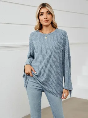 Casual Coziness Long Sleeve Relax T-Shirt