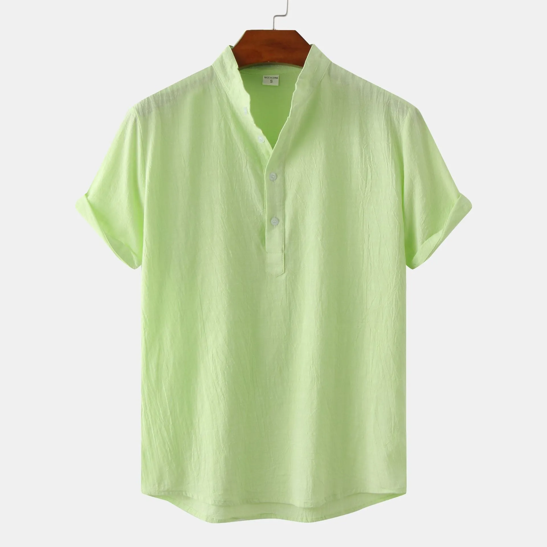 Casual Solid Color Short Sleeve T-Shirt - GlamzLife