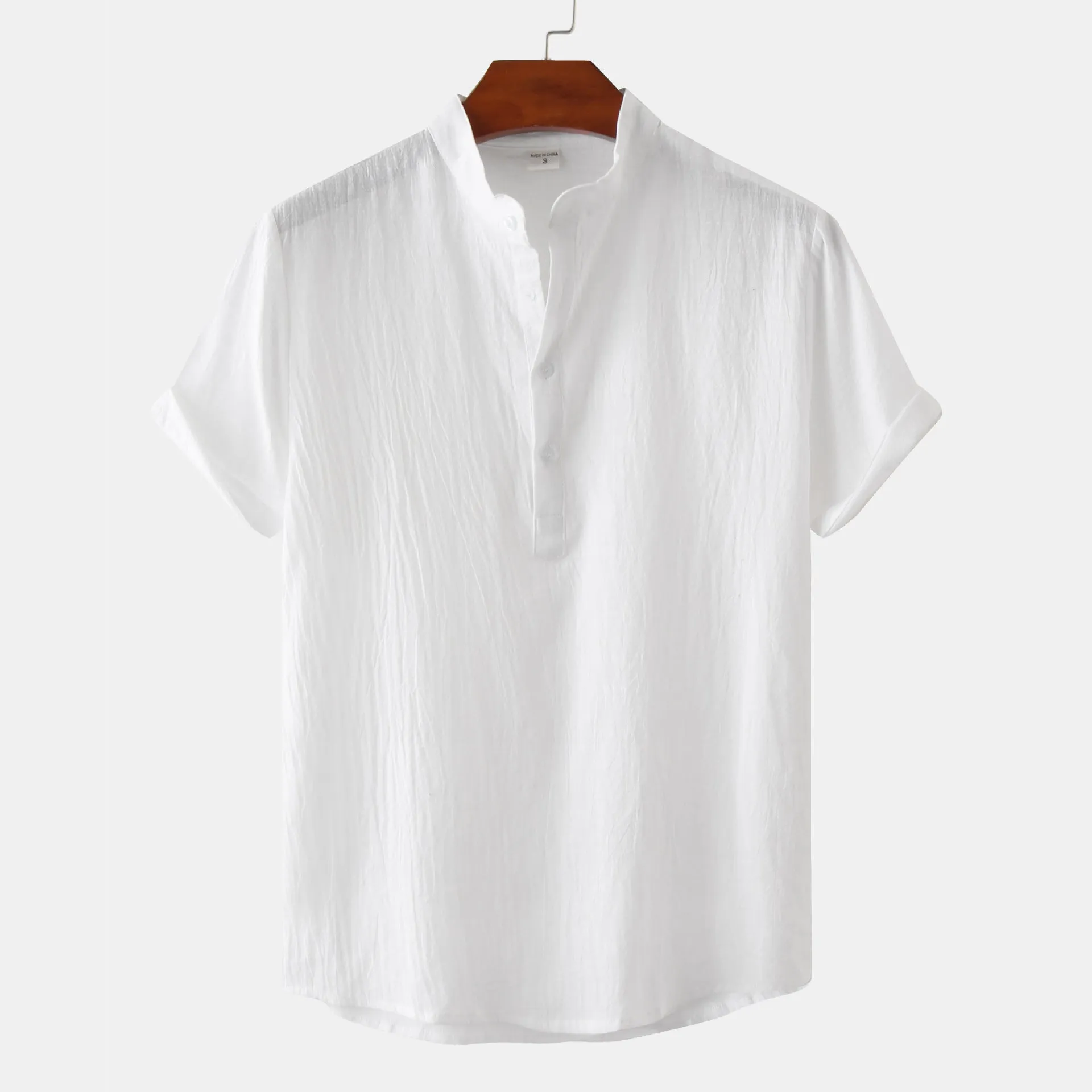 Casual Solid Color Short Sleeve T-Shirt - GlamzLife
