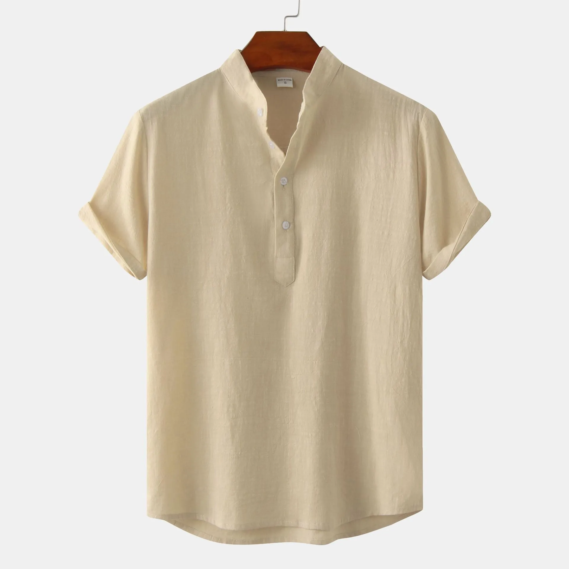 Casual Solid Color Short Sleeve T-Shirt - GlamzLife