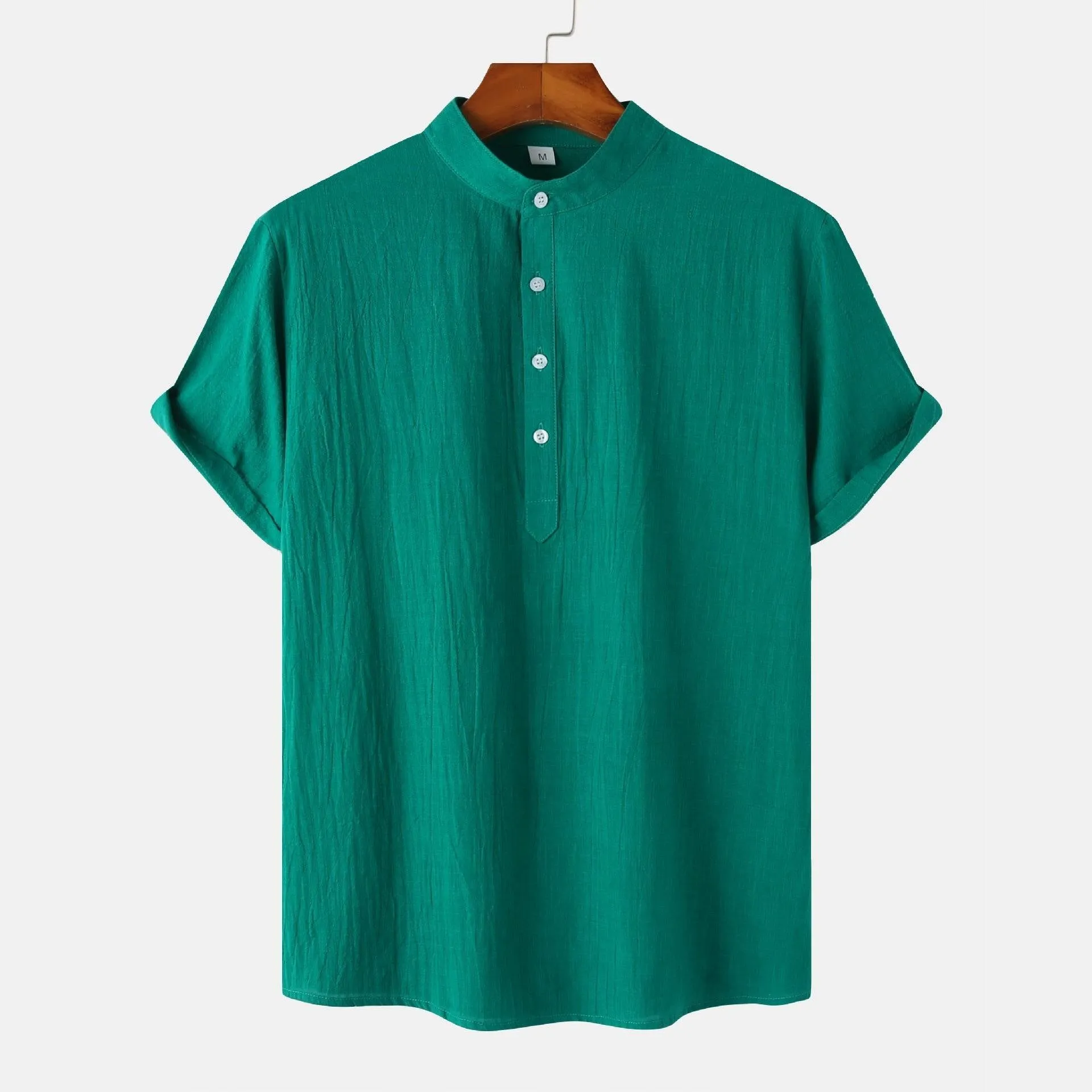 Casual Solid Color Short Sleeve T-Shirt - GlamzLife