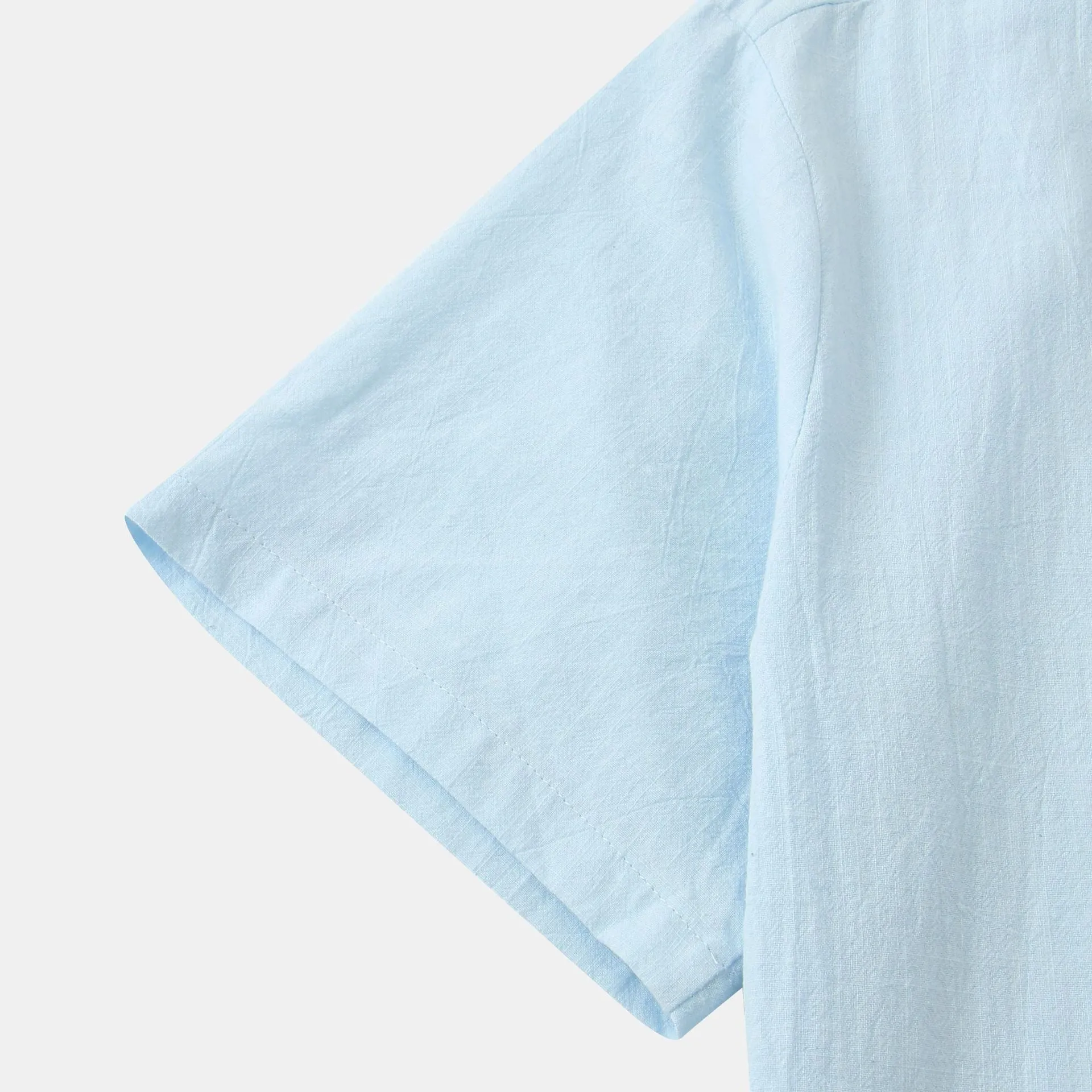 Casual Solid Color Short Sleeve T-Shirt - GlamzLife