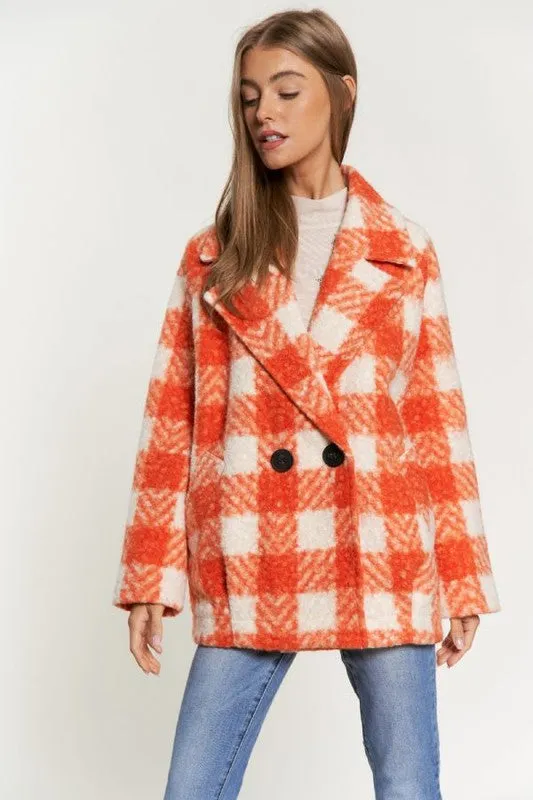 Charlotte Double Breasted Coat Jacket