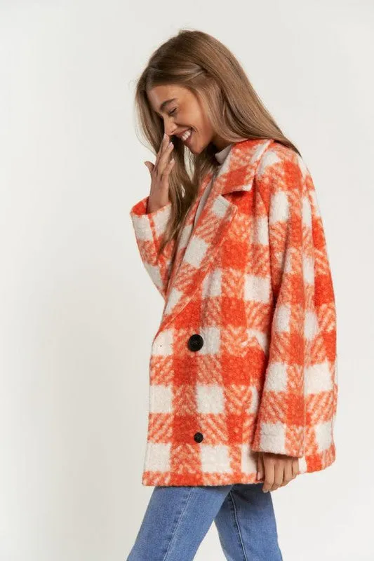 Charlotte Double Breasted Coat Jacket