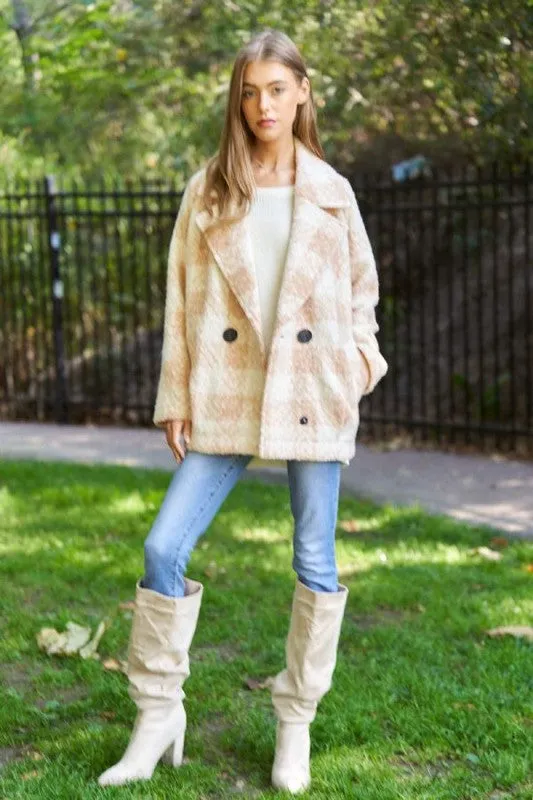 Charlotte Double Breasted Coat Jacket