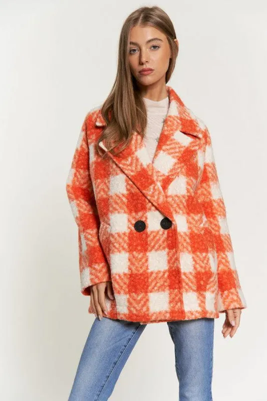 Charlotte Double Breasted Coat Jacket