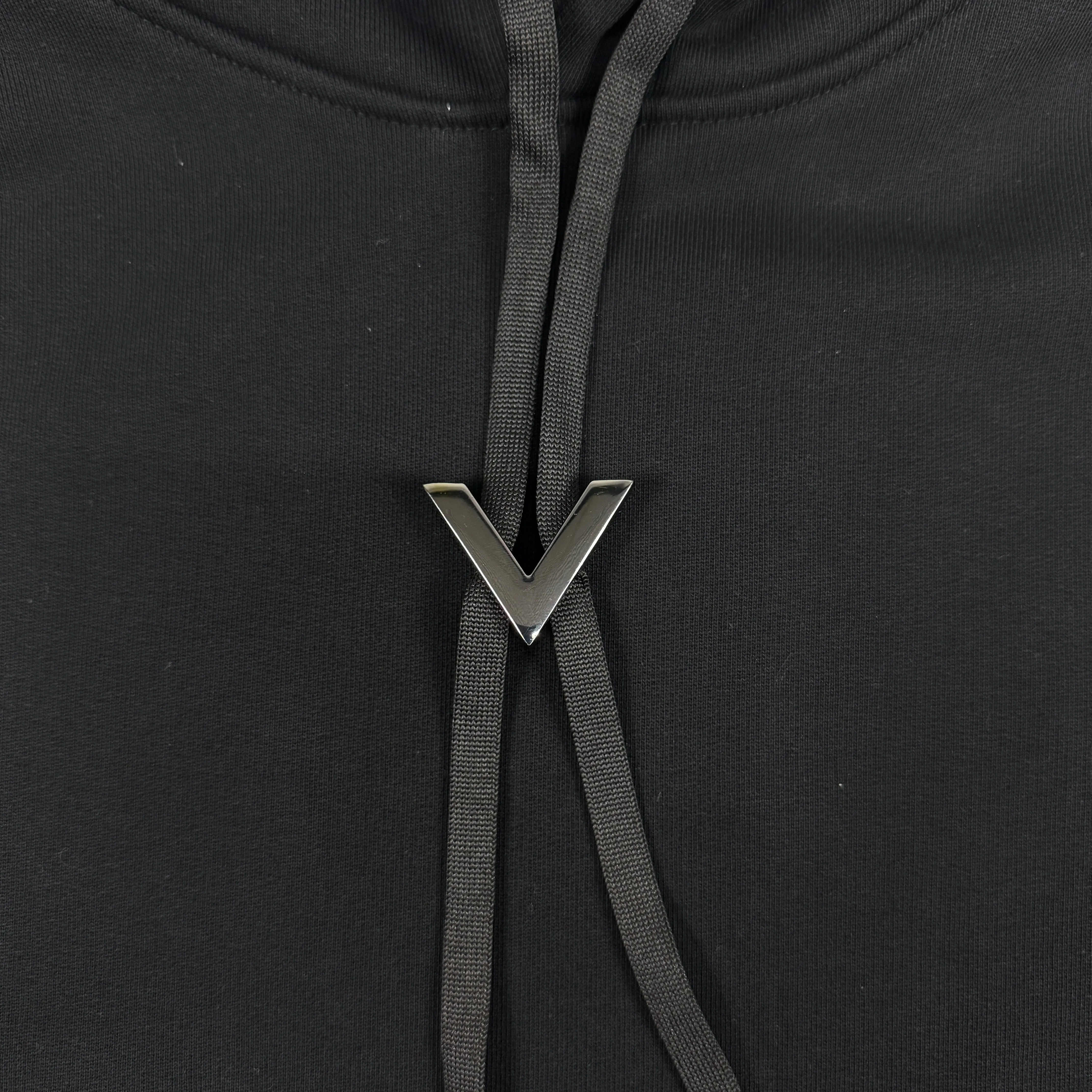 Cotton V Detail Hoodie