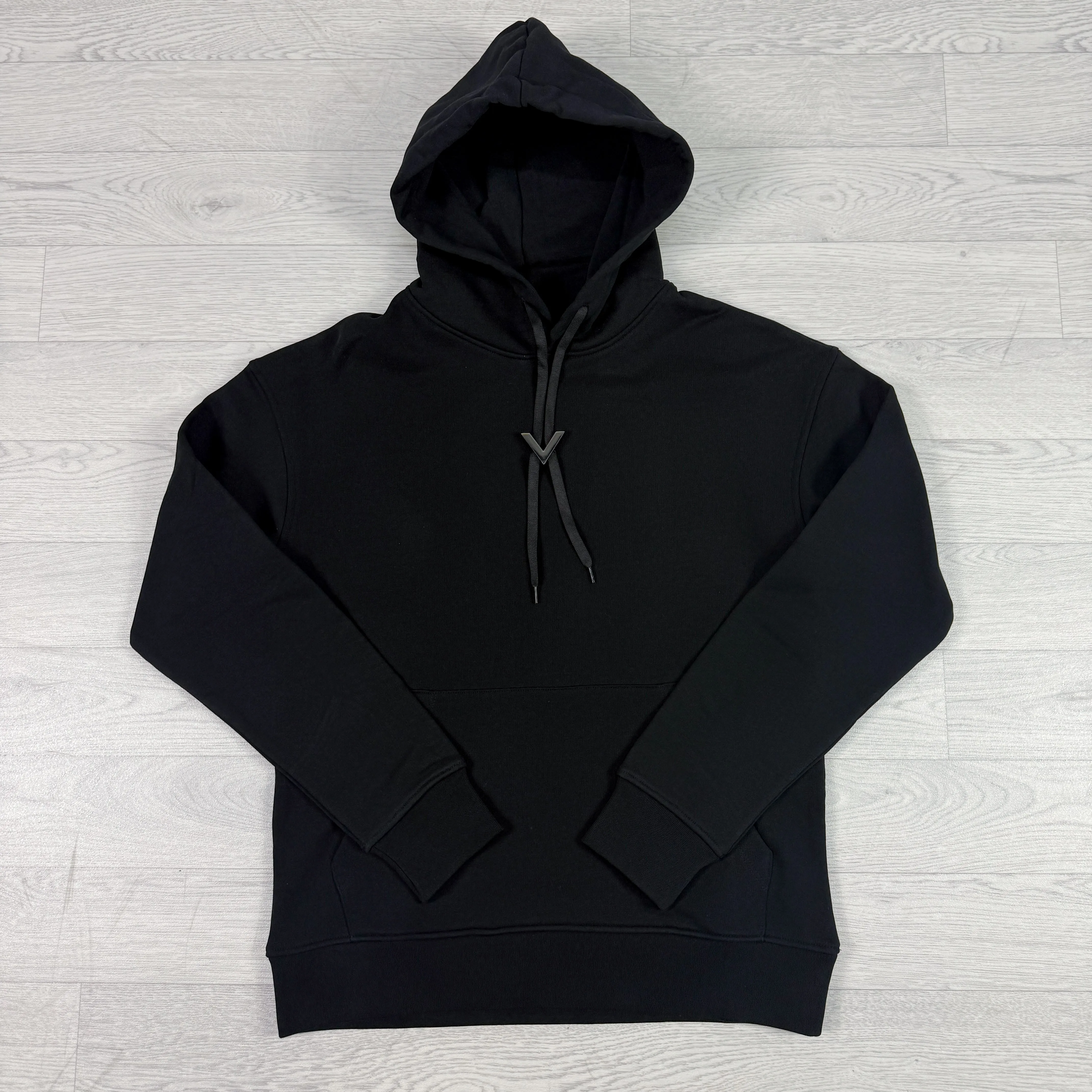 Cotton V Detail Hoodie