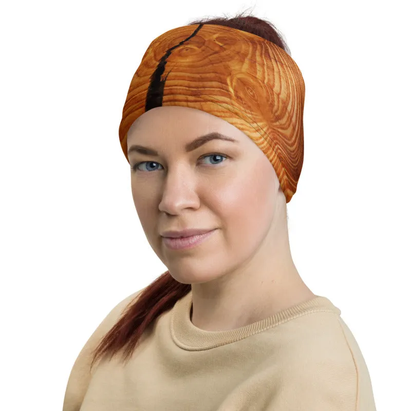 Cracked Wood Neck Gaiter
