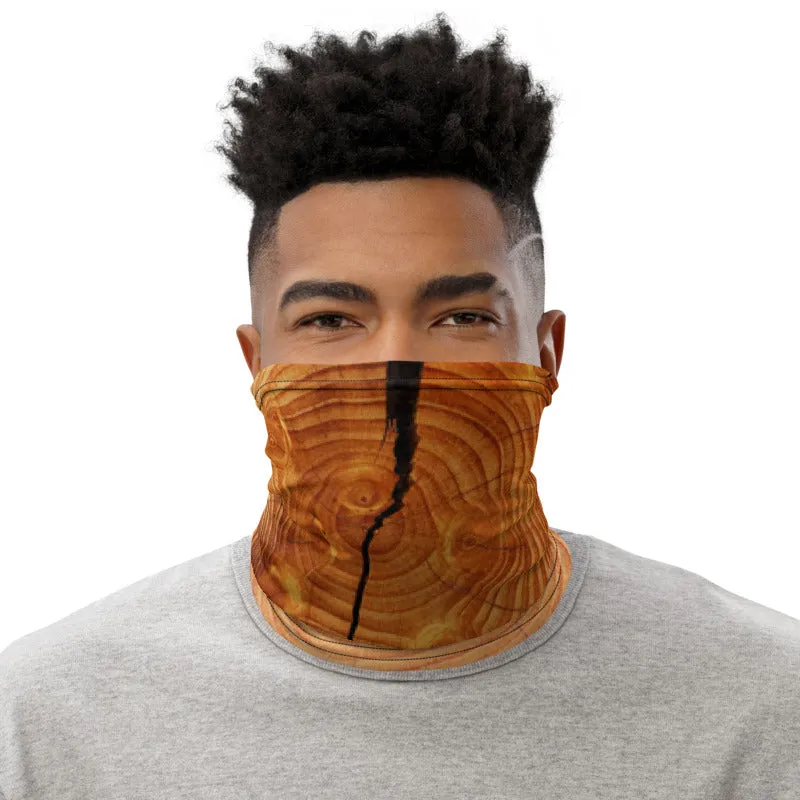 Cracked Wood Neck Gaiter