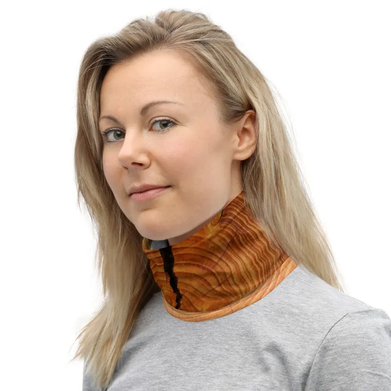 Cracked Wood Neck Gaiter