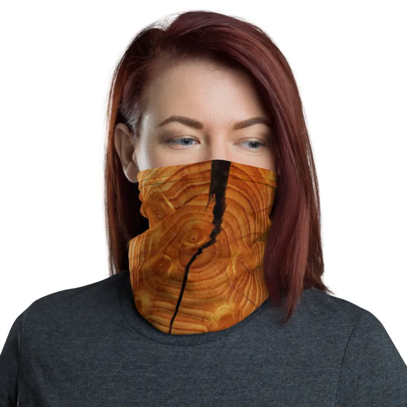 Cracked Wood Neck Gaiter
