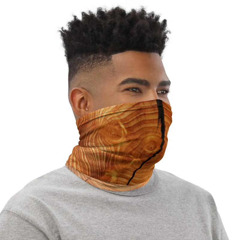 Cracked Wood Neck Gaiter