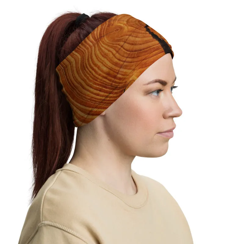 Cracked Wood Neck Gaiter