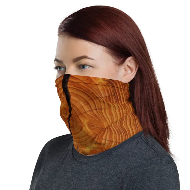 Cracked Wood Neck Gaiter