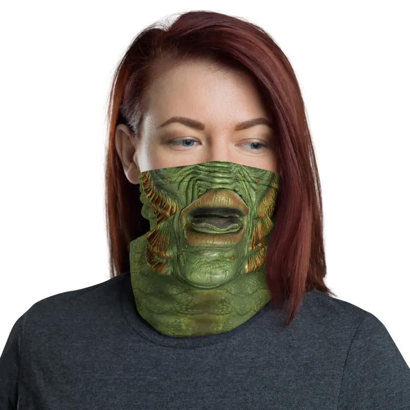Creature From The Black Lagoon Neck Gaiter With Background