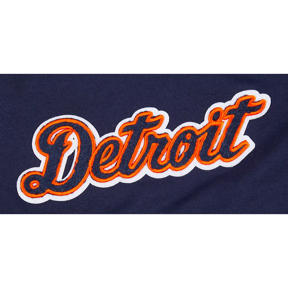 DETROIT TIGERS CLASSIC TODDLER GIRLS FLC FZ HOODIE (MIDNIGHT NAVY)