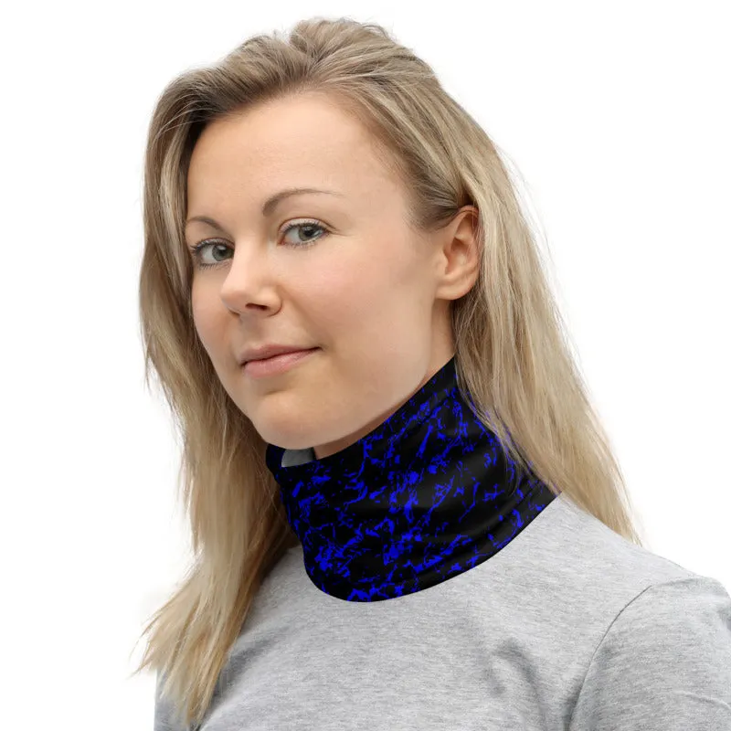 Electric Blue Deep Neck Gaiter