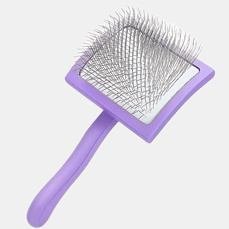 Extra Long Pin Dog Slicker Brush for Shedding