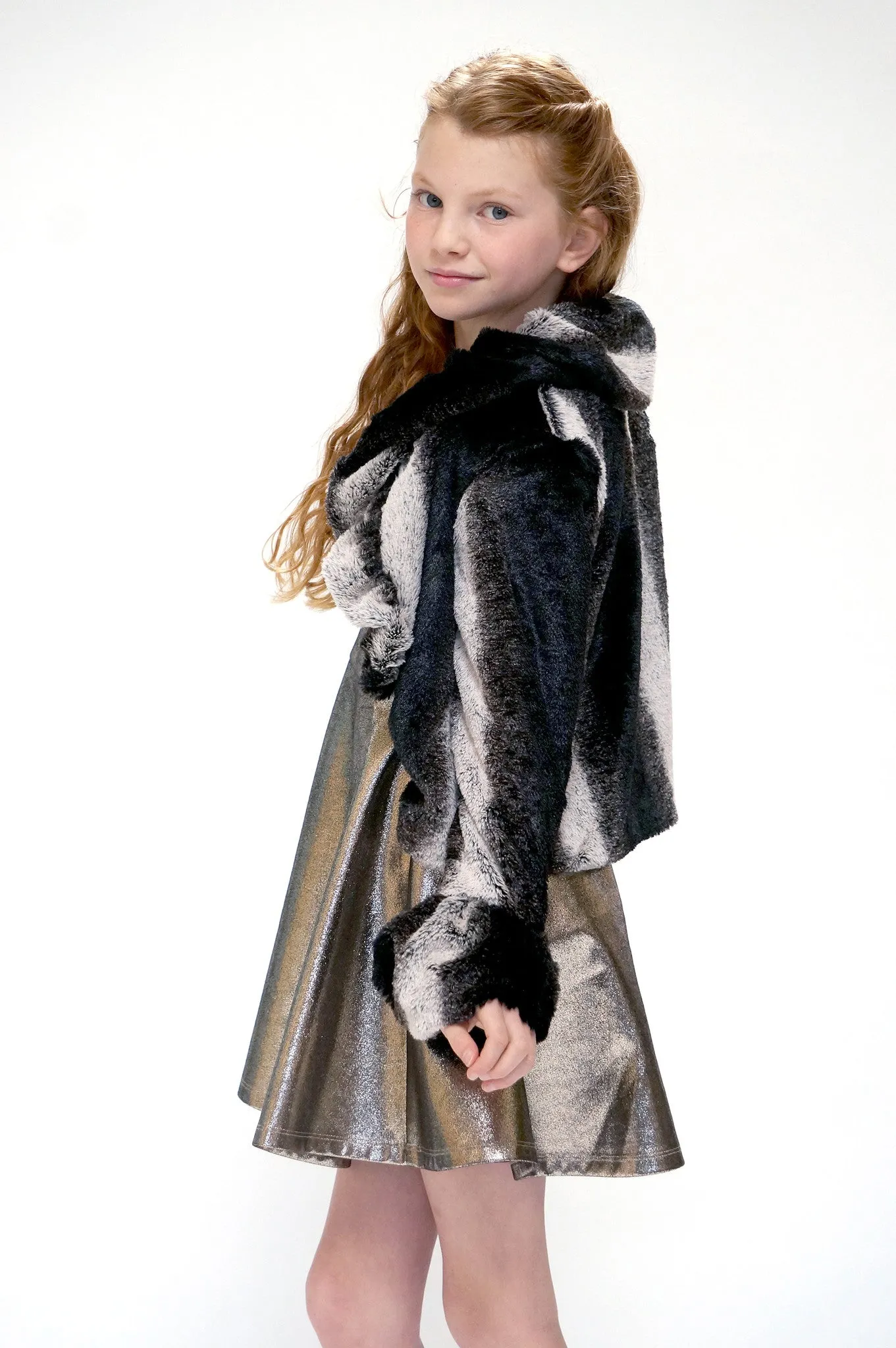 Faux Fur Coat (HB48014)