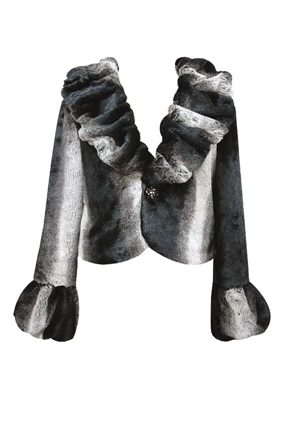 Faux Fur Coat (HB48014)